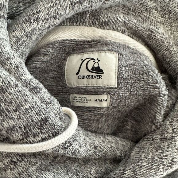 Quicksilver gray and white space dye sweatshirt - Picture 5 of 7